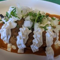 Chile Relleno at Vegos in Albuquerque
