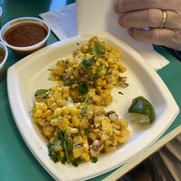 Elote   at Vegos in Albuquerque