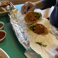 Sandia Burrito   at Vegos in Albuquerque