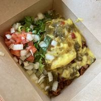 sopapillas  at Vegos in Albuquerque