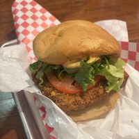 Nobody calls me Chicken sandwich with chipotle mayo  at Vegos in Albuquerque