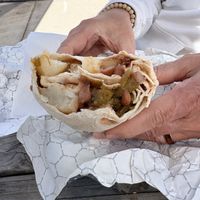 Bisque Burrito  at Vegos in Albuquerque
