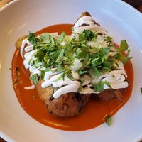 Chile relleno at Vegos in Albuquerque
