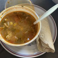Tortilla soup at Vegos in Albuquerque