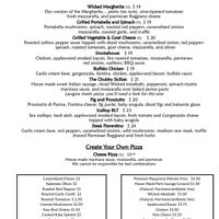 Great menu when eating with gluten awareness.  at Wicked in Mashpee