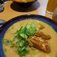 Vegan ramen woth fried tofu at Ichi go Ichi e in Graz