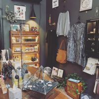 Jewelry handmade in the workshop downstairs. Recycled silver and green vegan studio practices. at Wild & Arrow in Stockholm