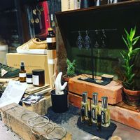 Vegan perfume, shoes and jewelry by independent makers. at Wild & Arrow in Stockholm