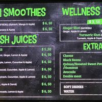 Smoothies, Juices, or Shots at BUN-D in Pyeongtaek