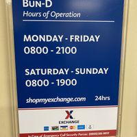 Hours of Operation (last orders taken no later than 30 minutes before closure) at BUN-D in Pyeongtaek