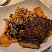 Roasted roots bowl with tempeh  at Piecasso in Stowe