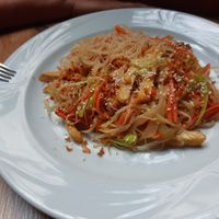 Main dish at Dobro Jutro Vietnam - Good morning Vietnam in Ljubljana