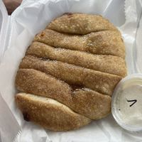 Vegan cinnamon bread sticks   at Brick Oven Pizzeria in Omaha