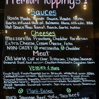 All the mock meats you can imagine   at Brick Oven Pizzeria in Omaha