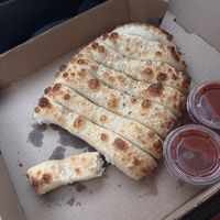 Vegan garlic ropes!!!  at Brick Oven Pizzeria in Omaha