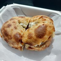 vegan chicken sandwich at Brick Oven Pizzeria in Omaha