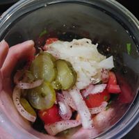 $12 Falafel bowl veggie mix at KoPita in Knoxville