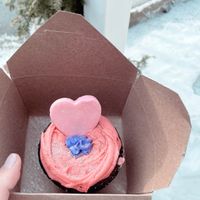   at Mon Vert Cafe in Woodstock