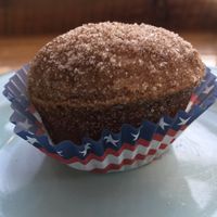 Apple Muffin  at Mon Vert Cafe in Woodstock