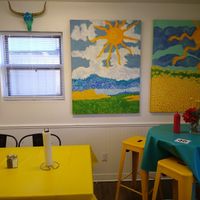 Decor at Fat Boy's Roadside Eats in Ooltewah