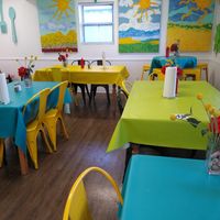 Decor at Fat Boy's Roadside Eats in Ooltewah