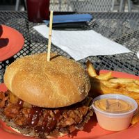 BBQ burger  at Fat Boy's Roadside Eats in Ooltewah