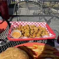 Side of okra  at Fat Boy's Roadside Eats in Ooltewah
