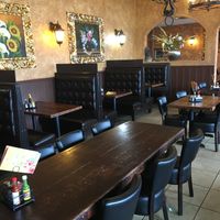 Dining area at El Azteca in Apple Valley