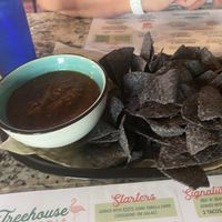 Chips & salsa   at Treehouse Taqueria in Ogunquit