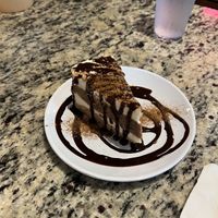 Churro cheesecake, gluten free and vegan   at Treehouse Taqueria in Ogunquit