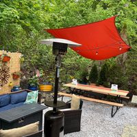 Outdoor dining area  at Treehouse Taqueria in Ogunquit