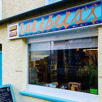 Lovely little shop at Lalibela's in Borth