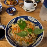 VegN noodles  at Madam Thu in Hue