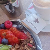 Breakfast... at Caffé Venezia in Dziwnwonek