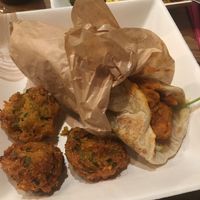 Veggie wrap at Bollynan Grands Boulevards in Paris