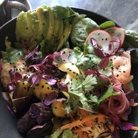 Salad at Dede's in Lisbon