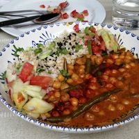 "Mimosona" dish at Dorothy's Veggie Bistro in La Cueva