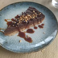 Tarta Twix at Dorothy's Veggie Bistro in La Cueva