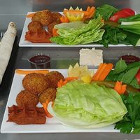 falafel portion at Cigköftem - Krefeld in Krefeld