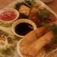 Shared starter at Paccata Thai Kitchen in North London