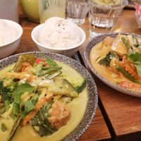Curries at Paccata Thai Kitchen in North London