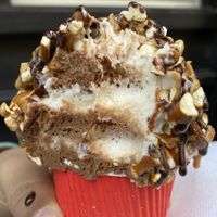 Swirl inside and goodies when you get to the bottom  at Whipped Urban Dessert Lab in New York City