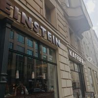 Front of the coffee bar! at Einstein Kaffee in Berlin