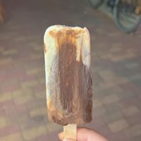 salted peanut butter & chocolate  at Anjuna Ice Pops - Pozsonyi Ut in Budapest