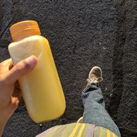 My Organic Cold Pressed Juice ~ @Live_vibrantjuiceco (IG) at Live Vibrant Juice in Puerto Vallarta