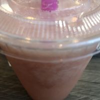 G8 watermelon ice smoothies   at Jisu Vegetarian in New York City