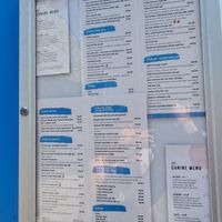 Evening menu at The Mermaid Inn in Isles Of Scilly