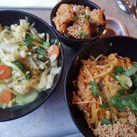 Pad Thai, green curry, terriakyi bites at CookDaily in South West London