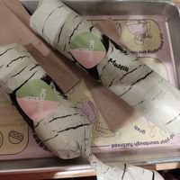 Side by side large and half wraps at TREEHOUSE - H Code in Hong Kong Island