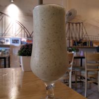 Smoothie at CV Cafe in Kampot